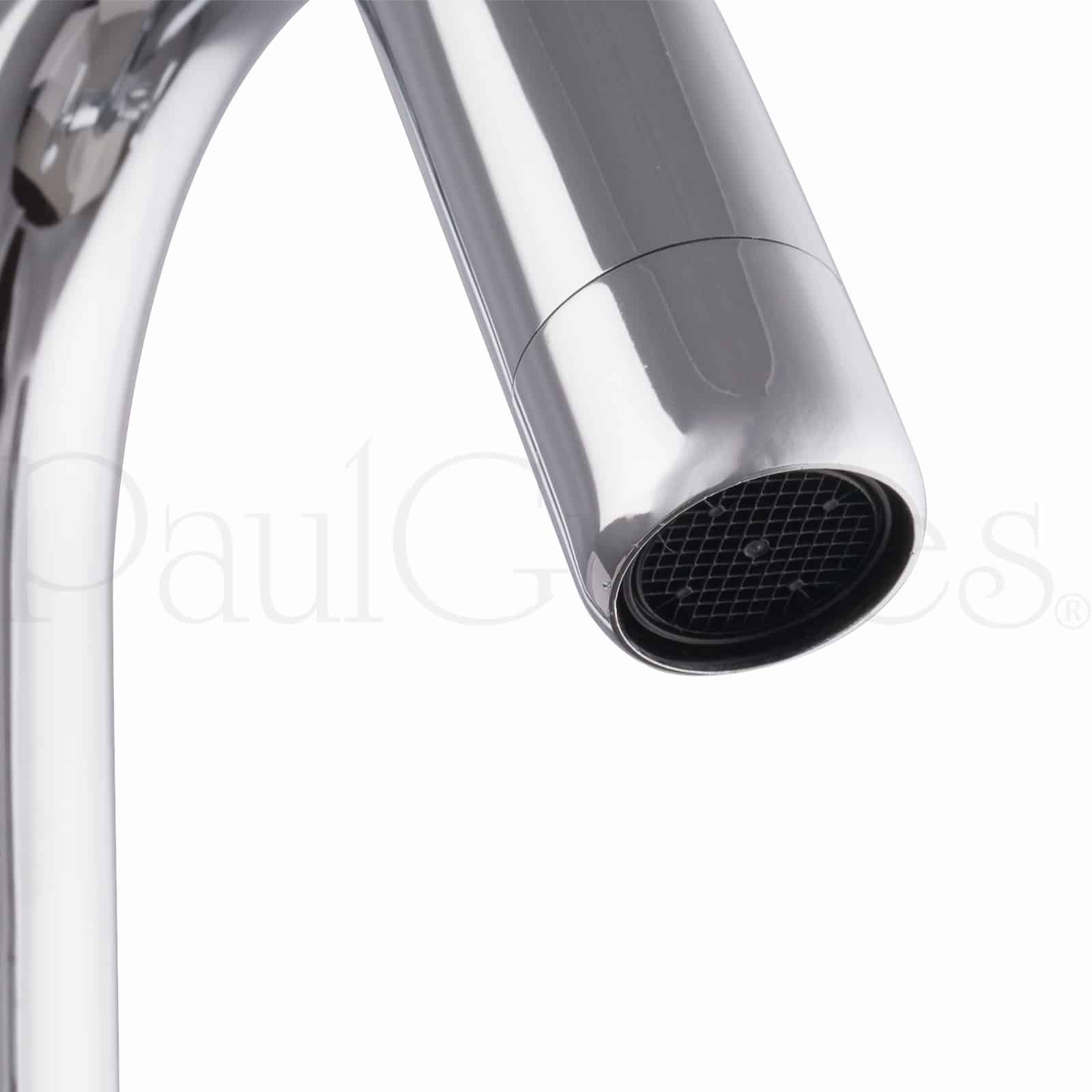 PaulGurkes Design Waschtischbatterie Wasserhahn Waschtischarmatur Kreuzgriff