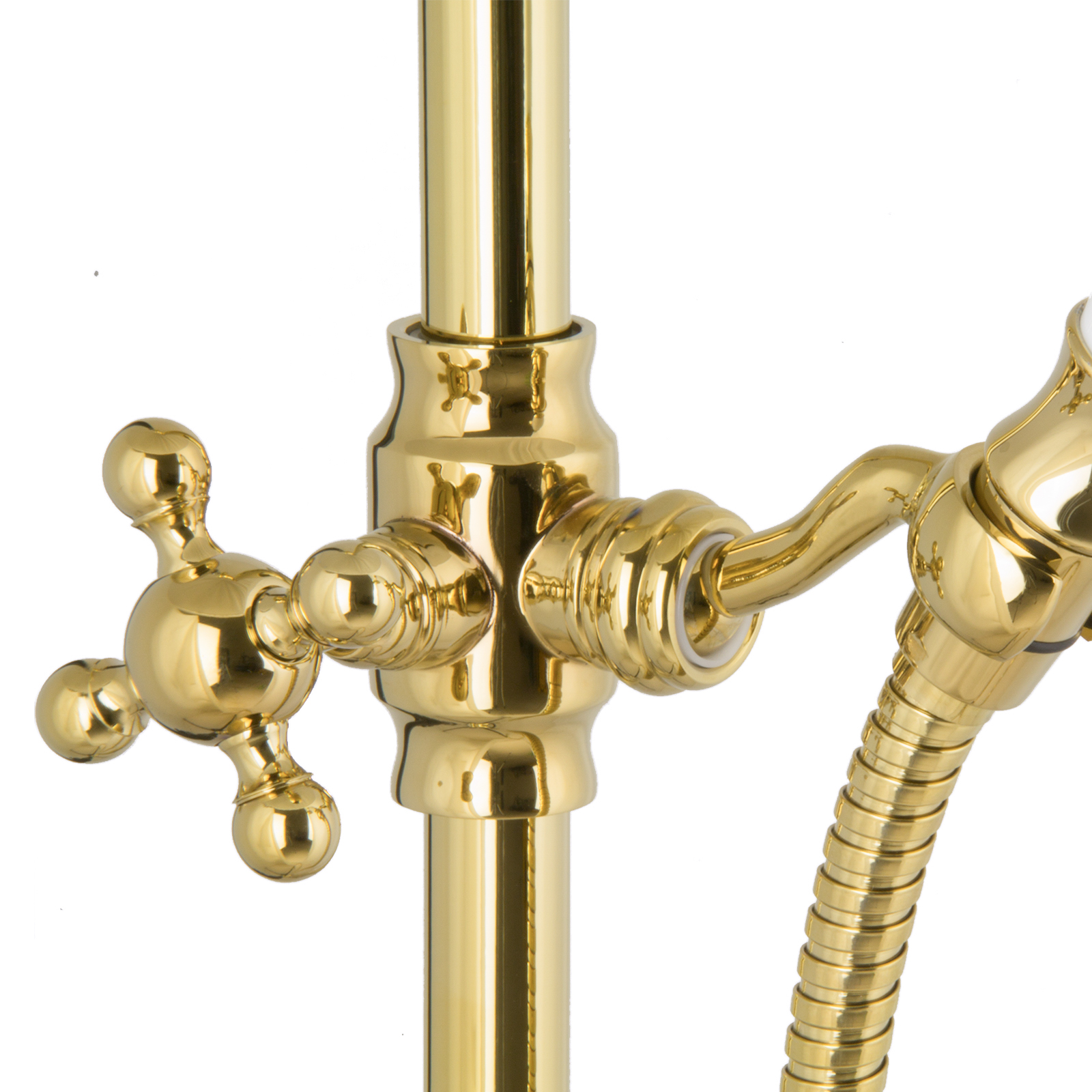 PaulGurkes Regendusche Set Unterputz Gold Duschsystem Luxus Dusche Komplett