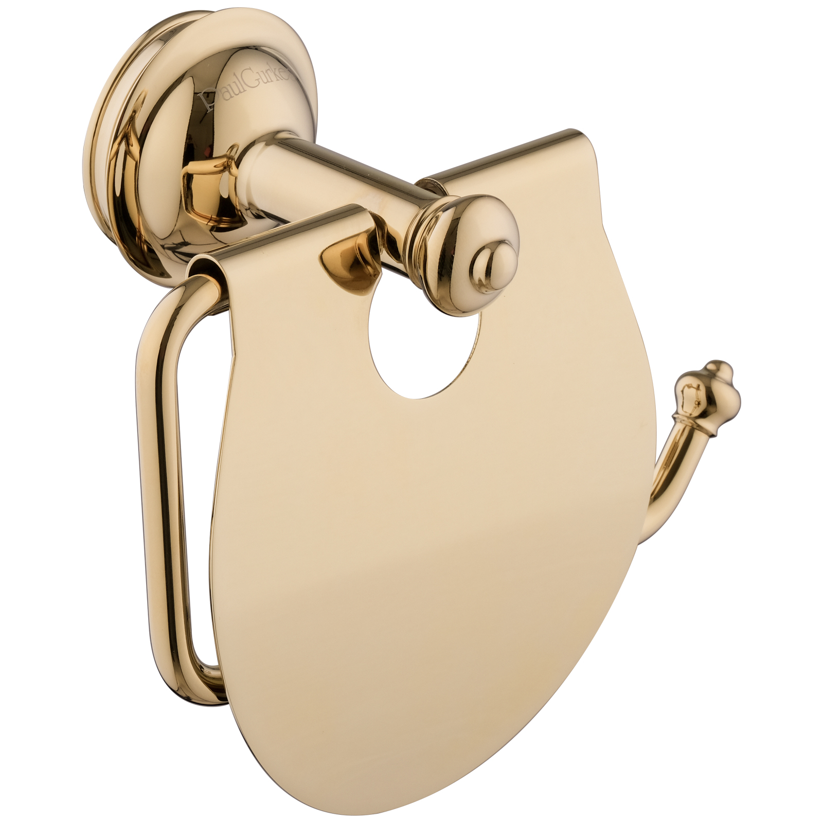PaulGurkes Accessoire Set Gold WC-Papierhalter Handtuchhaken WC-Bürste Retro